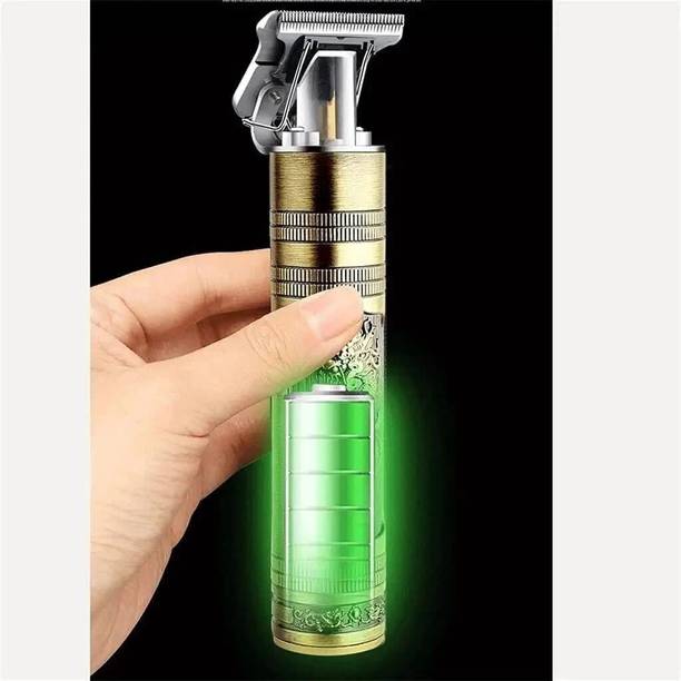 SHIARYA Professional Vintage T9 Hair Trimmer For Men, Hair Clipper Fully Waterproof Trimmer 120 min  Runtime 4 Length Settings