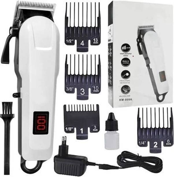 CLINLINSO 809 Rechargeable Cordless Beard Trimmer for Men | Hair Cutting Machine Shaver For Men
