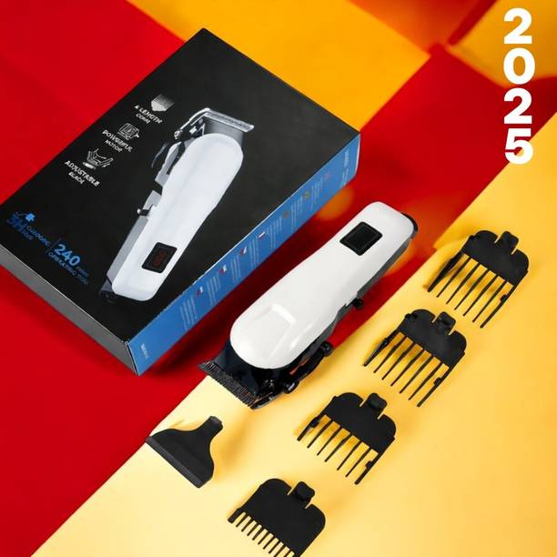 Ziddjeet X179 High Lumen LED Torch Light with Adjustable Focus & Long Battery Life Trimmer 240 min Runtime 4 Length Settings