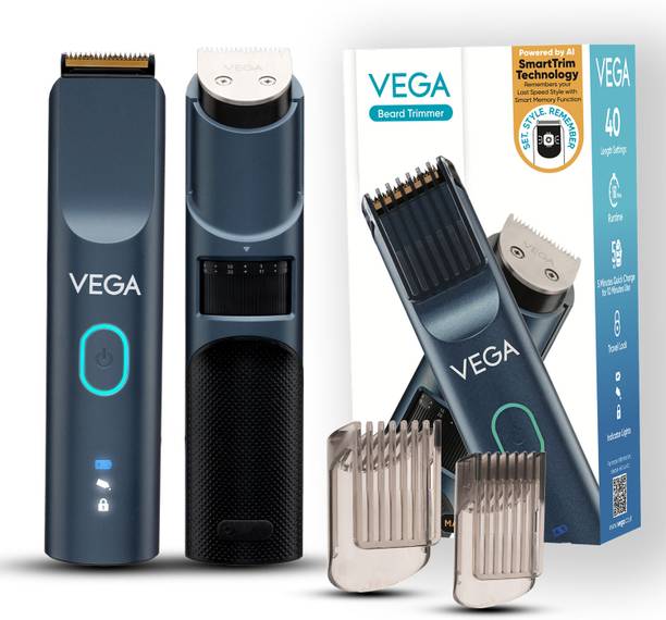 VEGA SmartOne Series S2, VHTH-31 Fully Waterproof Trimmer 160 min Runtime 40 Length Settings