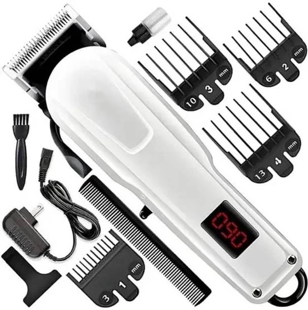 RACCOON 809A Professional Rechargeable Hair Trimmer Electric Hair Clipper, Razor Fully Waterproof Trimmer 180 min  Runtime 5 Length Settings