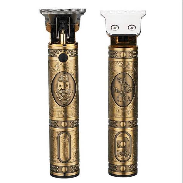Kabeer enterprises Maxtop t99 Professional Golden Metal Body Trimmer kit K275 Trimmer 120 min  Runtime 4 Length Settings