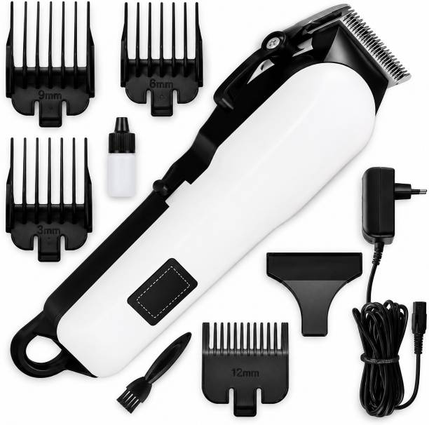 ChinuStyle 809A Professional Rechargeable Hair Clipper Body Groomer Trimmer 180 min  Runtime 5 Length Settings