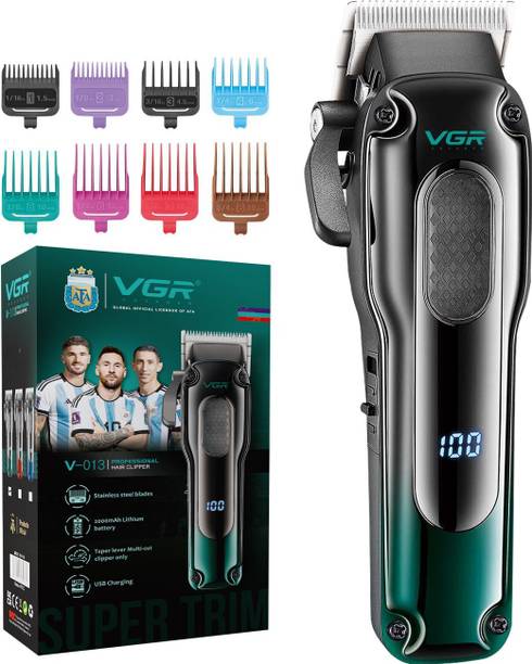 VGR V-013 Professional Trimmer 200 min  Runtime 13 Length Settings