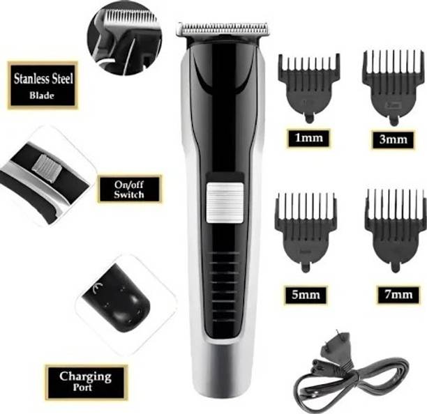 FABUNIK Professional Hair Trimmer For Men And Women,Multi Grooming Kit, All In One Fully Waterproof Trimmer 60 min  Runtime 4 Length Settings