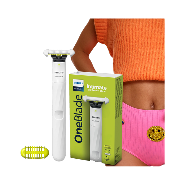 PHILIPS QP1924/20 OneBlade Razor for Women, Intimate Underarm, Body & Bikini Ful