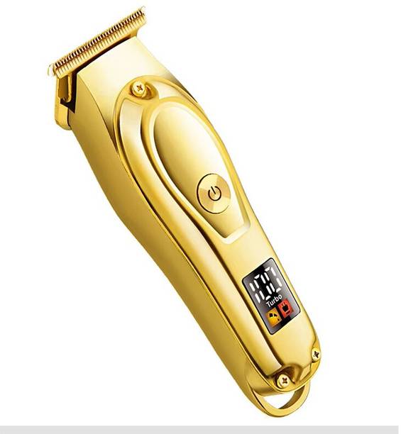 MynxeHTC AT-176-Portable Convenient Carry Hair Clippers Cordless Hair Removal Mini Beard Fully Waterproof Trimmer 45 min Runtime 4 Length Settings