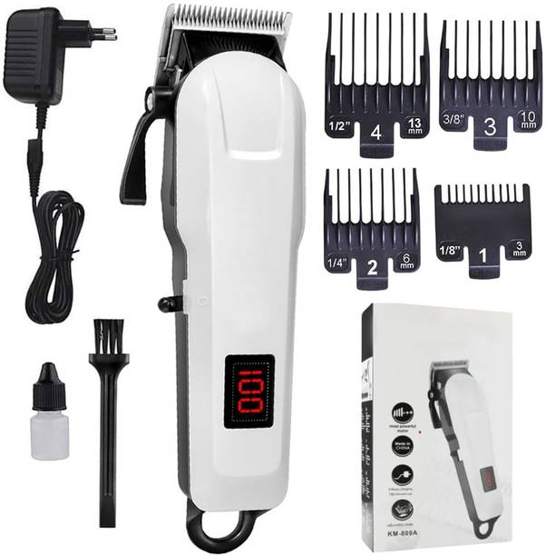 Tradhi 809 Professional Low Noise Hair Clipper Beard Moustache Fully Waterproof Shaver For Men