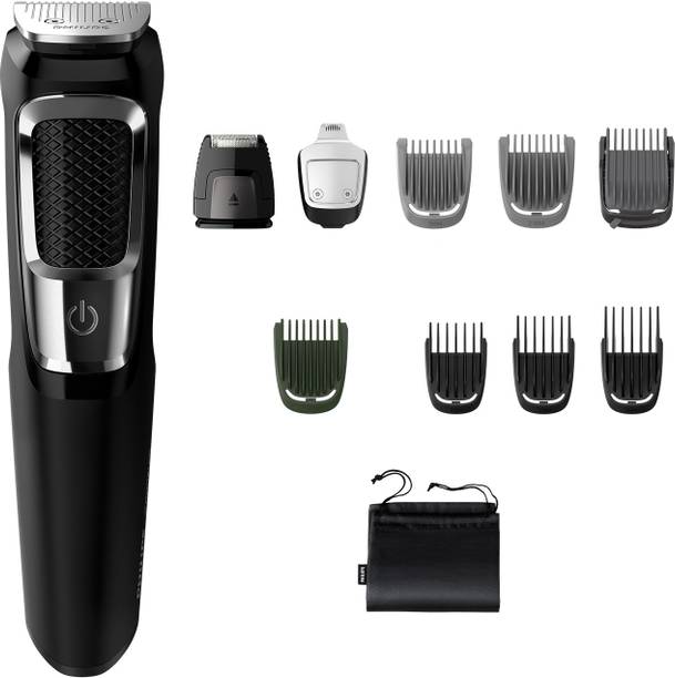 PHILIPS MG3750/33 Fully Waterproof Trimmer 60 min  Runtime 10 Length Settings