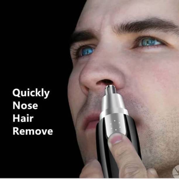 Gridlab Ear and Nose Hair Trimmer for Men,Professional Trimmer 70 min  Runtime 0 Length Settings