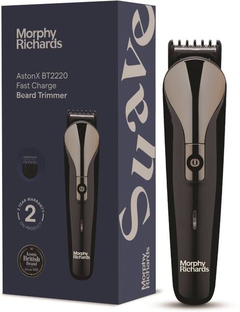 Morphy Richards 340052 Trimmer 120 min  Runtime 11 Length Settings