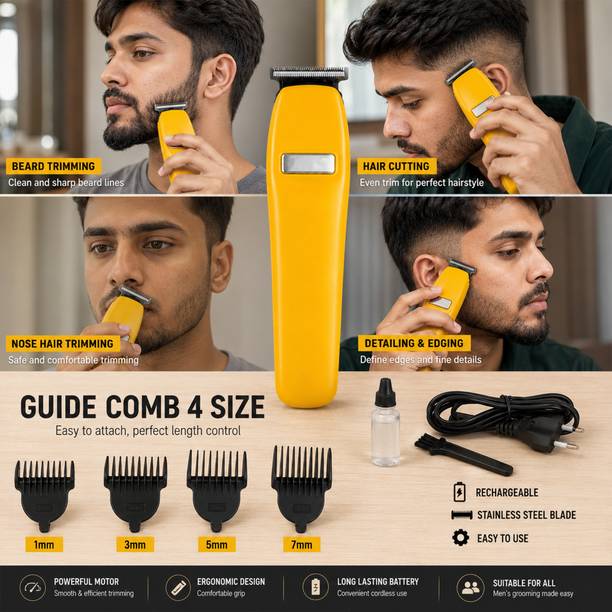 Butterrfly one Professional Hair & Beard Trimmer Machine for Men Shaver For Men