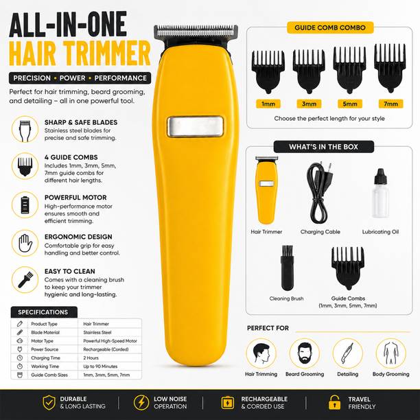 Butterrfly one Professional Hair Clipper Machine for Men with Precision Blade Shaver For Men