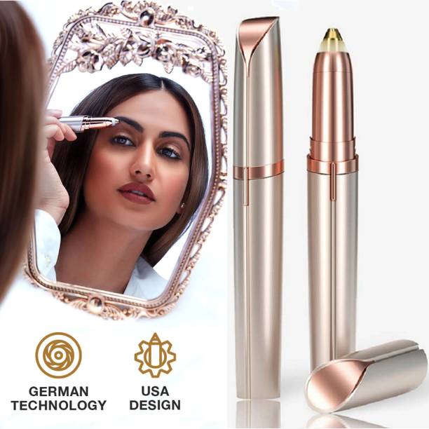 BeeDuck Travel Machine Trimmer Pen For Eyebrow, face, Nose, Ear, Bikini Area Trimmer Trimmer 120 min  Runtime 0 Length Settings