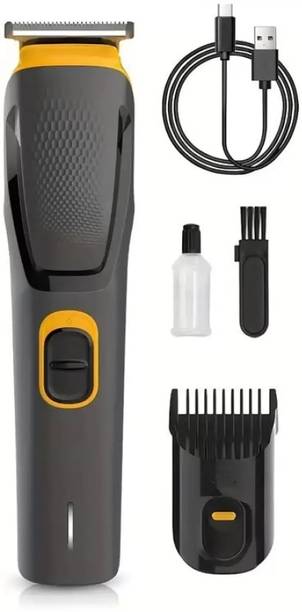 WAIKIL Trimmer Men Fully Waterproof Hair Removal Machine Trimmer 90 min  Runtime 5 Length Settings