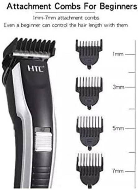 RECHOO Beard Trimmer for men Mustache, Rechargeable Trimmer 60 min Runtime 4 Length Settings