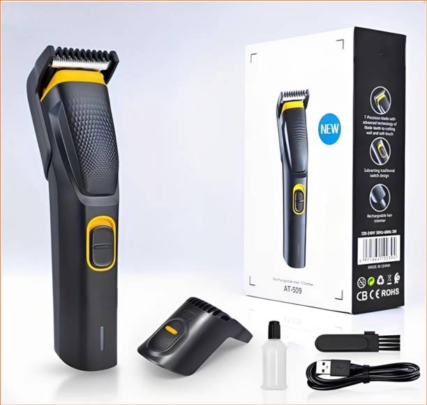 Xoxo AT-509 Professional Beard Trimmer_123 Fully Waterproof Trimmer 45 min Runtime 8 Length Settings