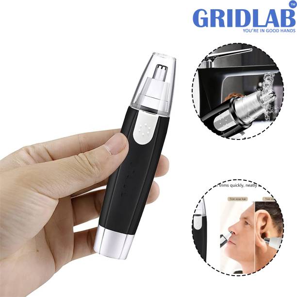 Gridlab Nose And Ear Hair Remover Mini Man Trimmer 70 min  Runtime 0 Length Settings