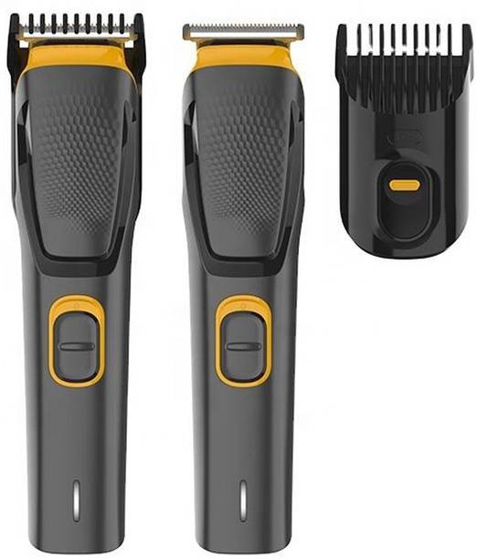 MynxeHTC USB Cordless Hair Clipper Beard Trimmer PlasticHair Clipper Professional Haircut Fully Waterproof Trimmer 45 min Runtime 4 Length Settings