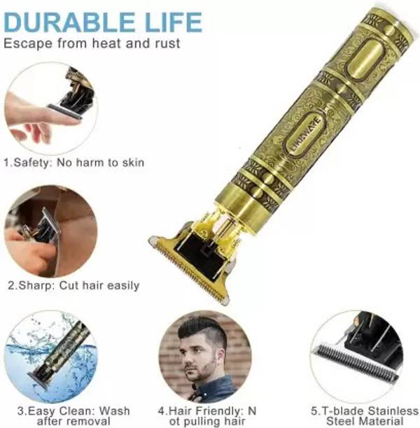 Totthar Hair Trimmer XY300 Trimmer 120 min Runtime 4 Length Settings