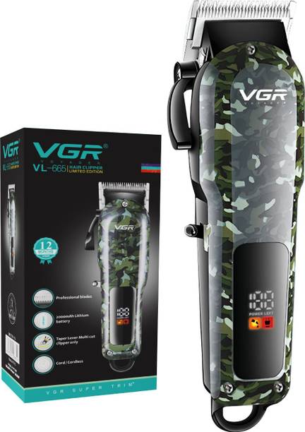 VGR VL-665 Limited Edition Trimmer 180 min  Runtime 7 Length Settings