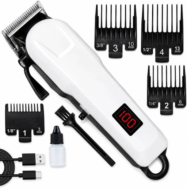 Shifozaa Electric Professional Hair & Beard Trimmer Razor With LED Display_809TRIM_178 Trimmer 240 min Runtime 4 Length Settings