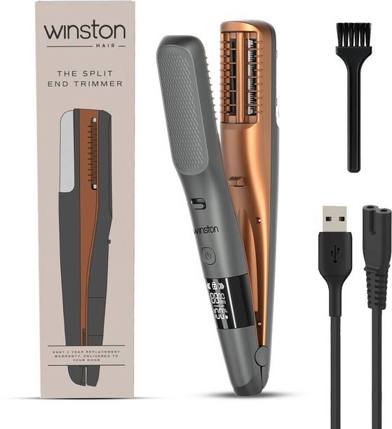 Winston Rechargeable Automatic Cordless Split End Trimmer Trimmer 120 min Runtime 0 Length Settings