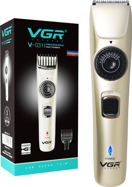VGR V-031 Trimmer 90 min  Runtime 20 Length Settings