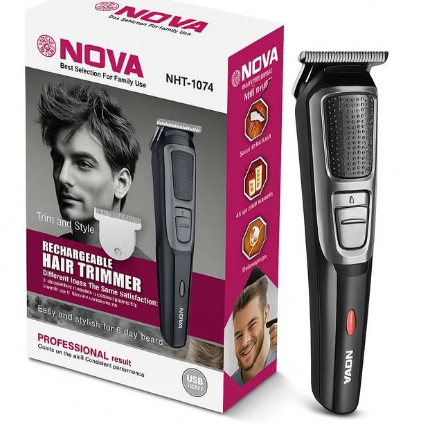 NOVA NHT 1074 Trimmer 30 min Runtime 5 Length Settings