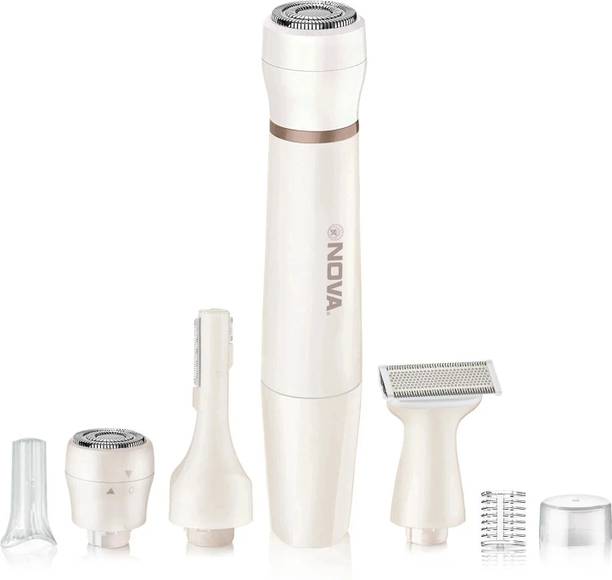 NOVA NLS 533 Facial Sensi-Trim Touch Fully Waterproof Trimmer 60 min  Runtime 2 Length Settings