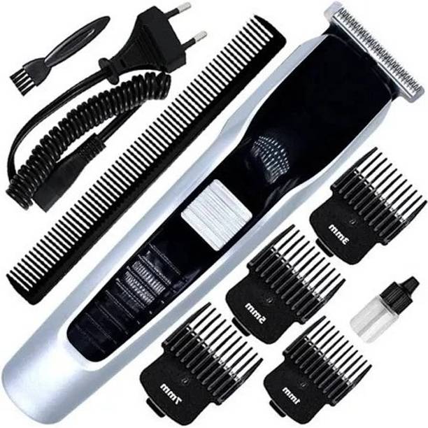 CLINLINSO Hair Trimmer with Comb – Rechargeable Beard & Hair Clipper Fully Waterproof Trimmer 45 min Runtime 4 Length Settings