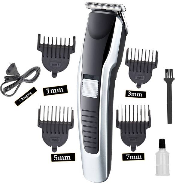 ZYRIAN Stainless steel-precision blades, suitable for hair, beard and mustache grooming Fully Waterproof Trimmer 45 min Runtime 4 Length Settings