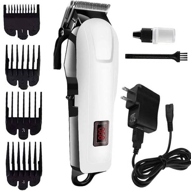 Crostal Rechargeable Professional High Power Shaver Trimmer for men Fully Waterproof Trimmer 240 min Runtime 4 Length Settings