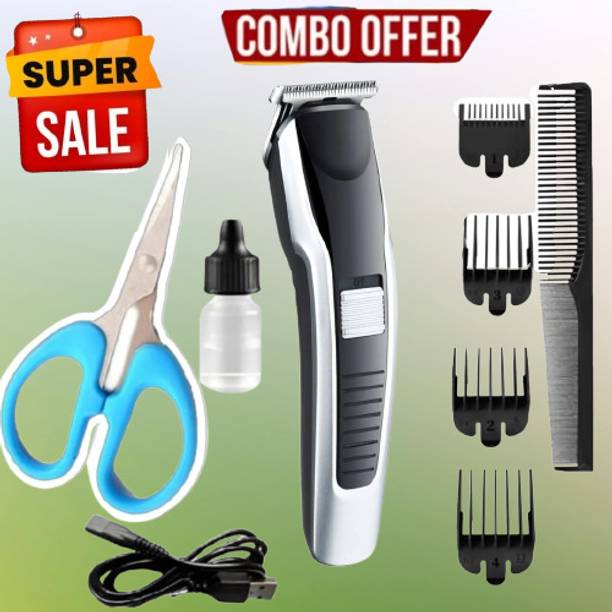 Xyntac RechargeableFully Waterproof Fully Waterproof 4 Length SettingsO Trimmer 60 min  Runtime 4 Length Settings