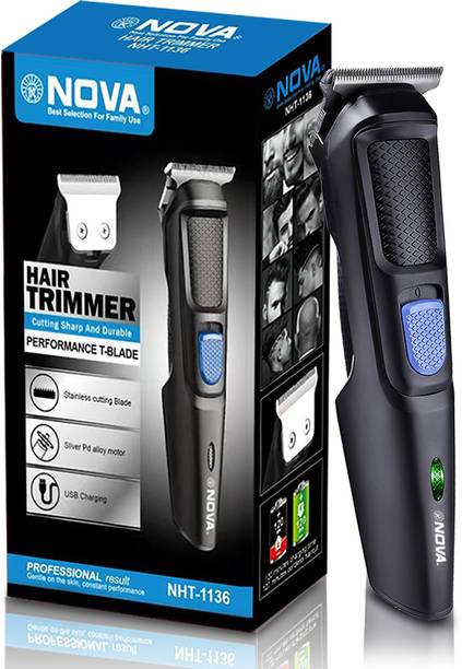 NOVA NHT 1136 Trimmer 120 min  Runtime 4 Length Settings