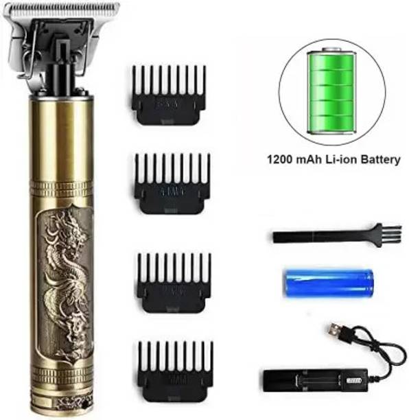 OXERPRO Trimmer For Men | Hair Trimmer For Men | Golden Trimmer Fully Waterproof Trimmer 180 min  Runtime 4 Length Settings