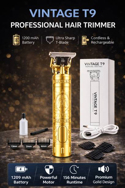 Vintage T9 Precision Groom Pro Series Trimmer Model 33 for Men X X X X X Trimmer 60 min Runtime 4 Length Settings