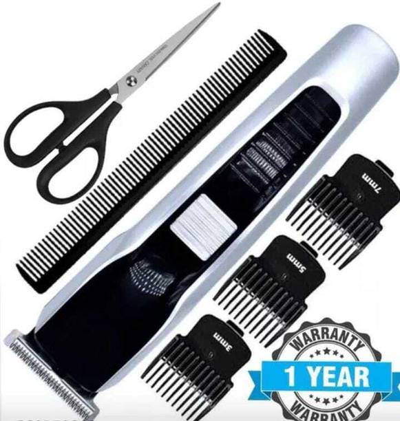 Zeno volt 538+Comb & Scissors Trimmer For Men Shaver Multi Purpose hair cutting Machine Trimmer 60 min Runtime 5 Length Settings