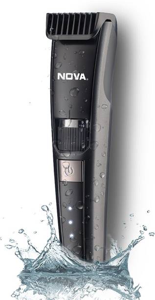 NOVA NHT 1058 Fully Waterproof Trimmer 200 min  Runtime 40 Length Settings