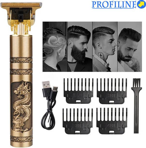 Totthar Professional Vintage Style with 0.5-4mm Trim Range lite26 Trimmer 60 min Runtime 4 Length Settings