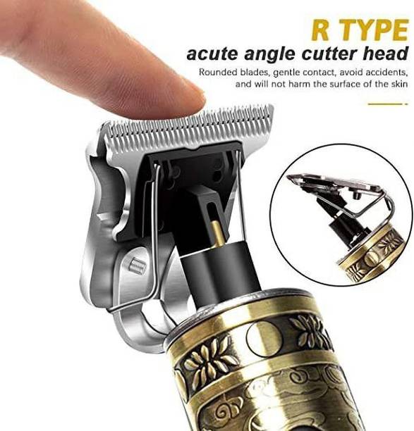 BODAR Vintage T9 professional clipper Trimmer for men Trimmer 120 min Runtime Trimmer 120 min  Runtime 4 Length Settings