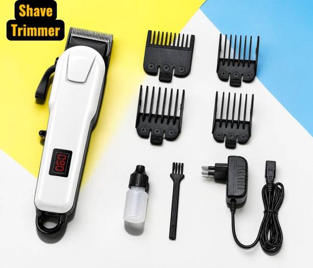 FeiHong X92 Electric Hair Trimmer for Men Rechargeable Beard & Mustache Trimmer Fully Waterproof Trimmer 240 min  Runtime 4 Length Settings