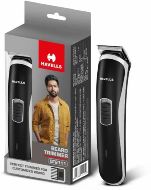 HAVELLS BEARD TRIMMER BT2111 PERFECT TRIMMER FOR CUSTOMIZED BEARD Trimmer 45 min Runtime 20 Length Settings