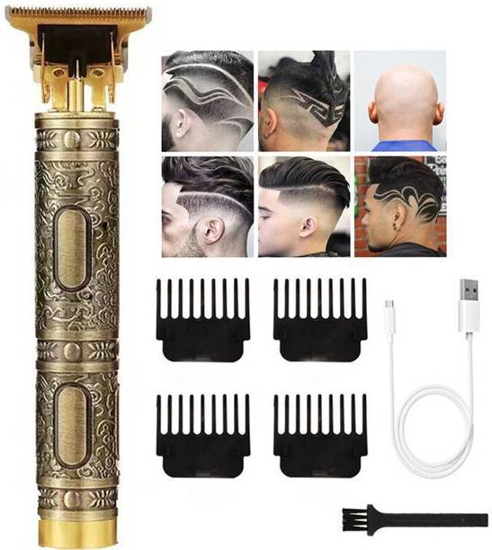 Profiline Portable Men Hair Styling Tools Clippers Hair Clippers Waterproof Hair Metal Trimmer 60 min Runtime 3 Length Settings