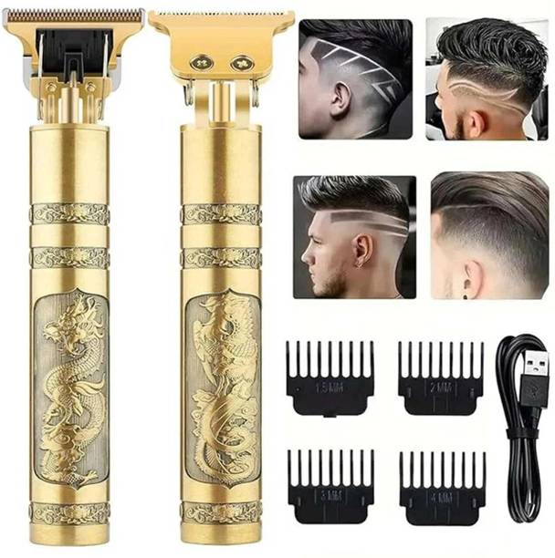 funkish Trimmer For Beard, Mustache, Haircut, Head and Body Hair Shaver For Men Fully Waterproof Trimmer 60 min  Runtime 4 Length Settings