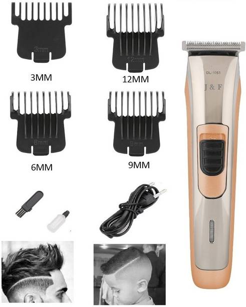 Zailie ( DL-1053 ) Professional Electric Hair Clipper Trimmer 60 min  Runtime 4 Length Settings