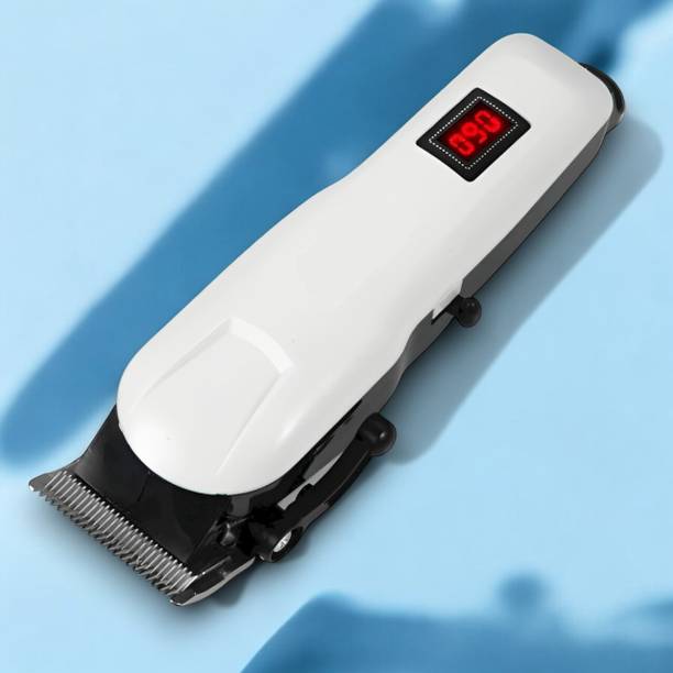 Nilesawar A10(PROFESSIONAL HAIR TRIMMER) 2000 mAh Battery with LCD Battery Display Trimmer Trimmer 240 min  Runtime 4 Length Settings