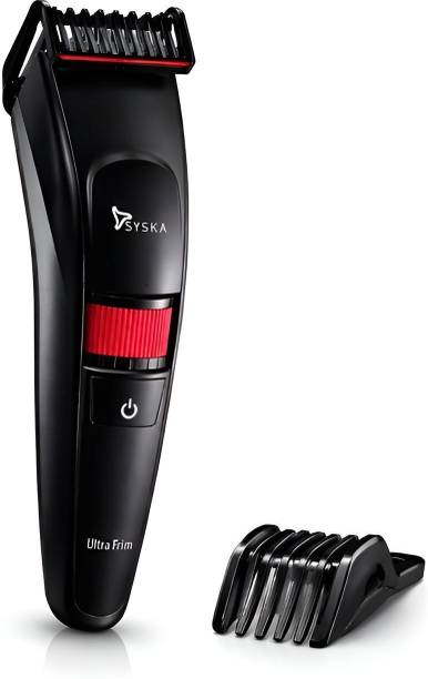 Syska UltraTrim HT1000 60 min Runtime 20 Length Settings Fully Waterproof Body Groomer 60 min Runtime 1 Length Settings