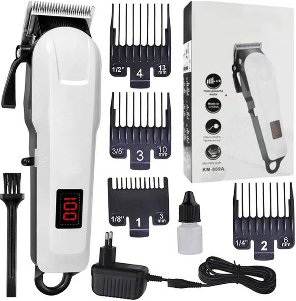 Frinzoo Cordless Hair Cutting Machine For Men With Adjustable Trimming Range Fully Waterproof Trimmer 240 min  Runtime 4 Length Settings