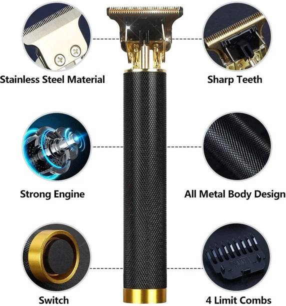 HAMOFY T9 Trimmer Metal Grooming Kit 52 min  Runtime 20 Length Settings